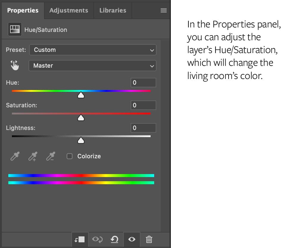Color adjustment example 1