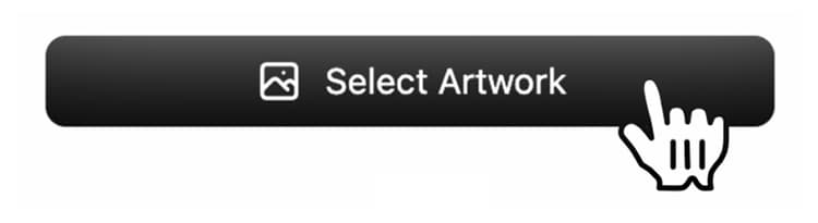 Select Artwork button in Studio