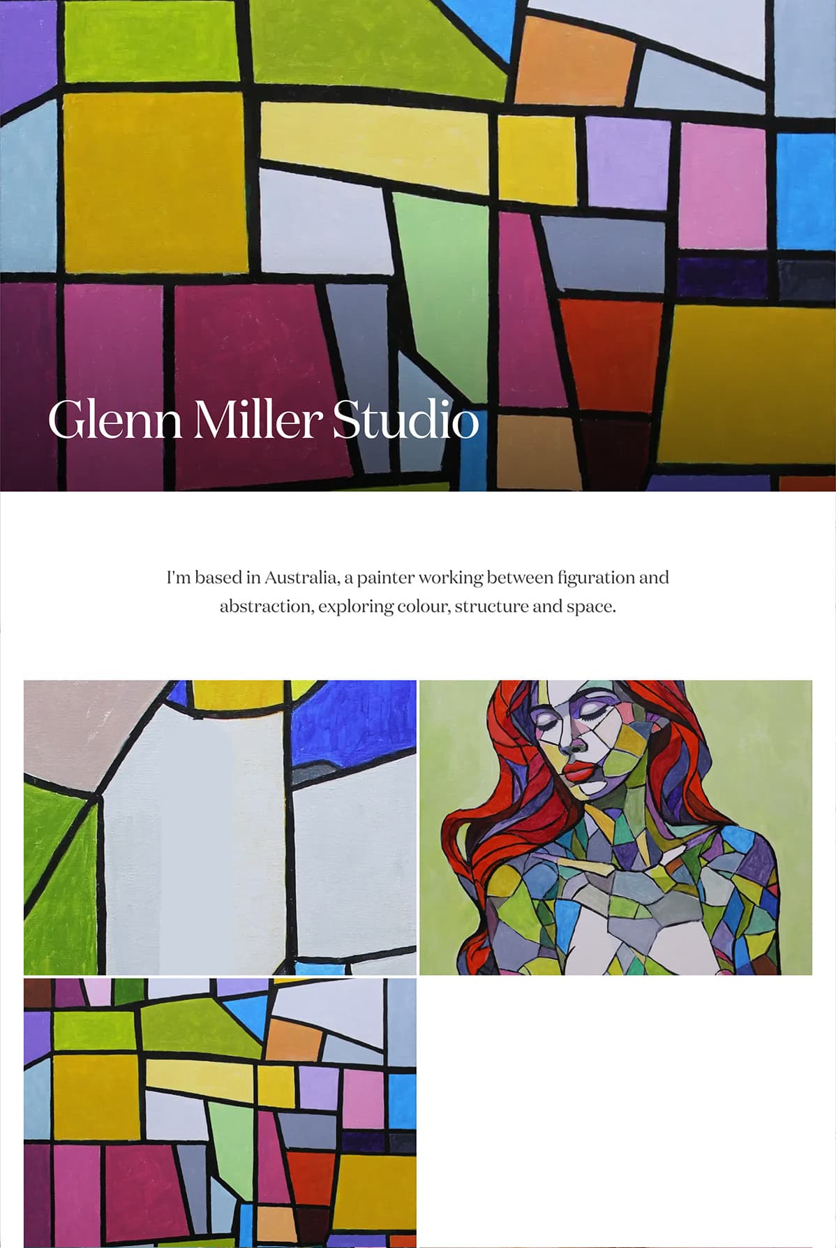 Glenn Miller Studio’s artist page