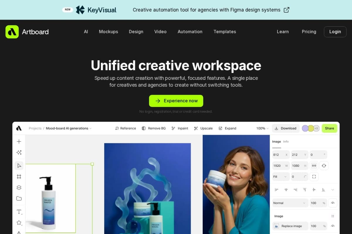 Artboard Studio Interface